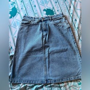 Tommy Hilfiger Denim Midi Skirt